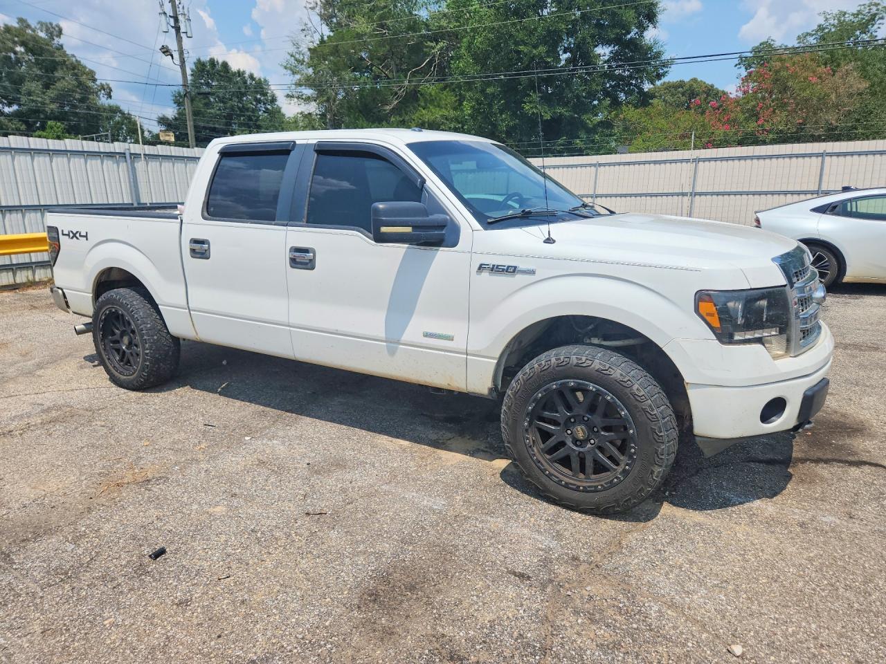 2013 Ford F150 Supercrew White vin: 1FTFW1ET8DFE00070