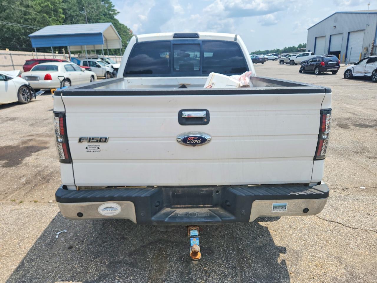 2013 Ford F150 Supercrew White vin: 1FTFW1ET8DFE00070
