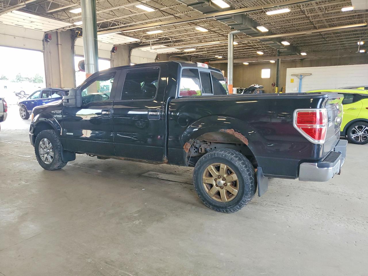 2013 Ford F150 Supercrew Black vin: 1FTFW1ET8DKD81897