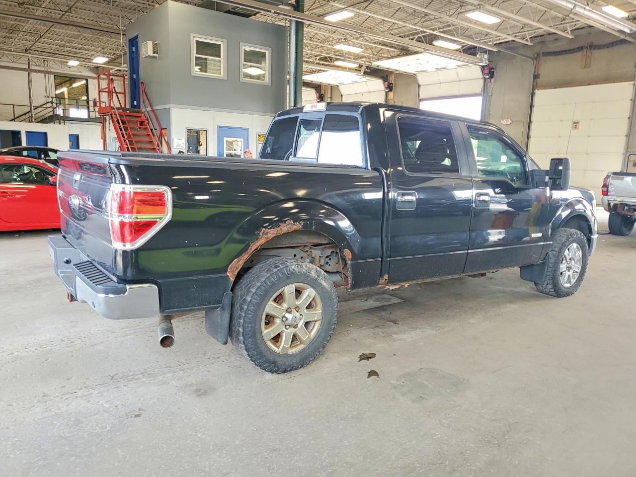 2013 Ford F150 Supercrew Black vin: 1FTFW1ET8DKD81897