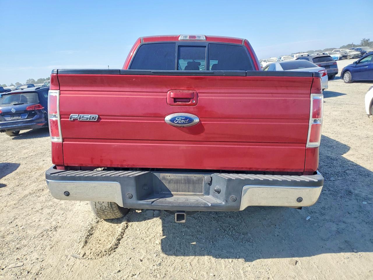 2013 Ford F150 Supercrew Red vin: 1FTFW1ET8DKE23985
