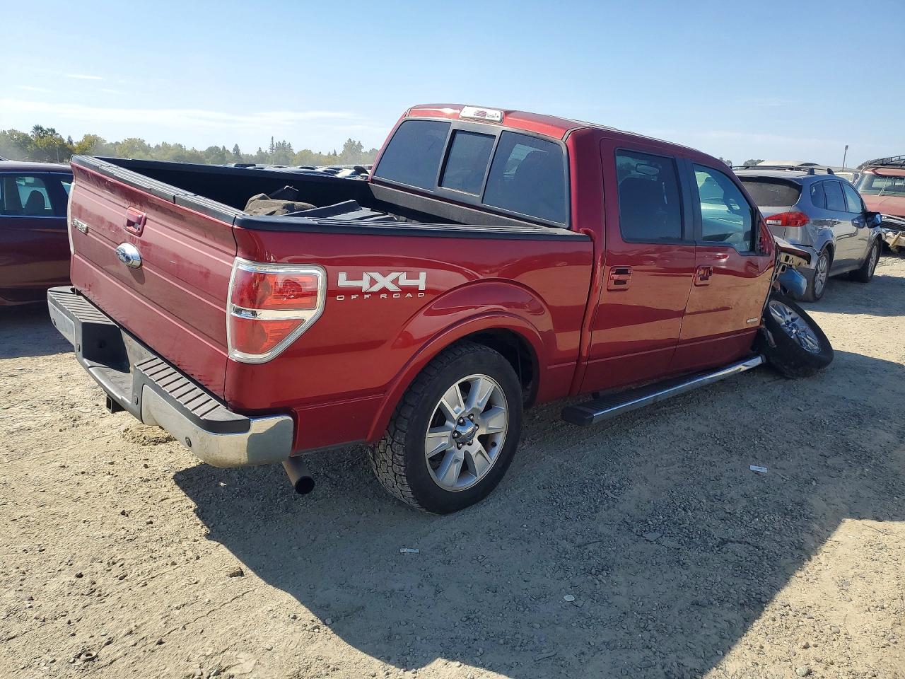 2013 Ford F150 Supercrew Red vin: 1FTFW1ET8DKE23985