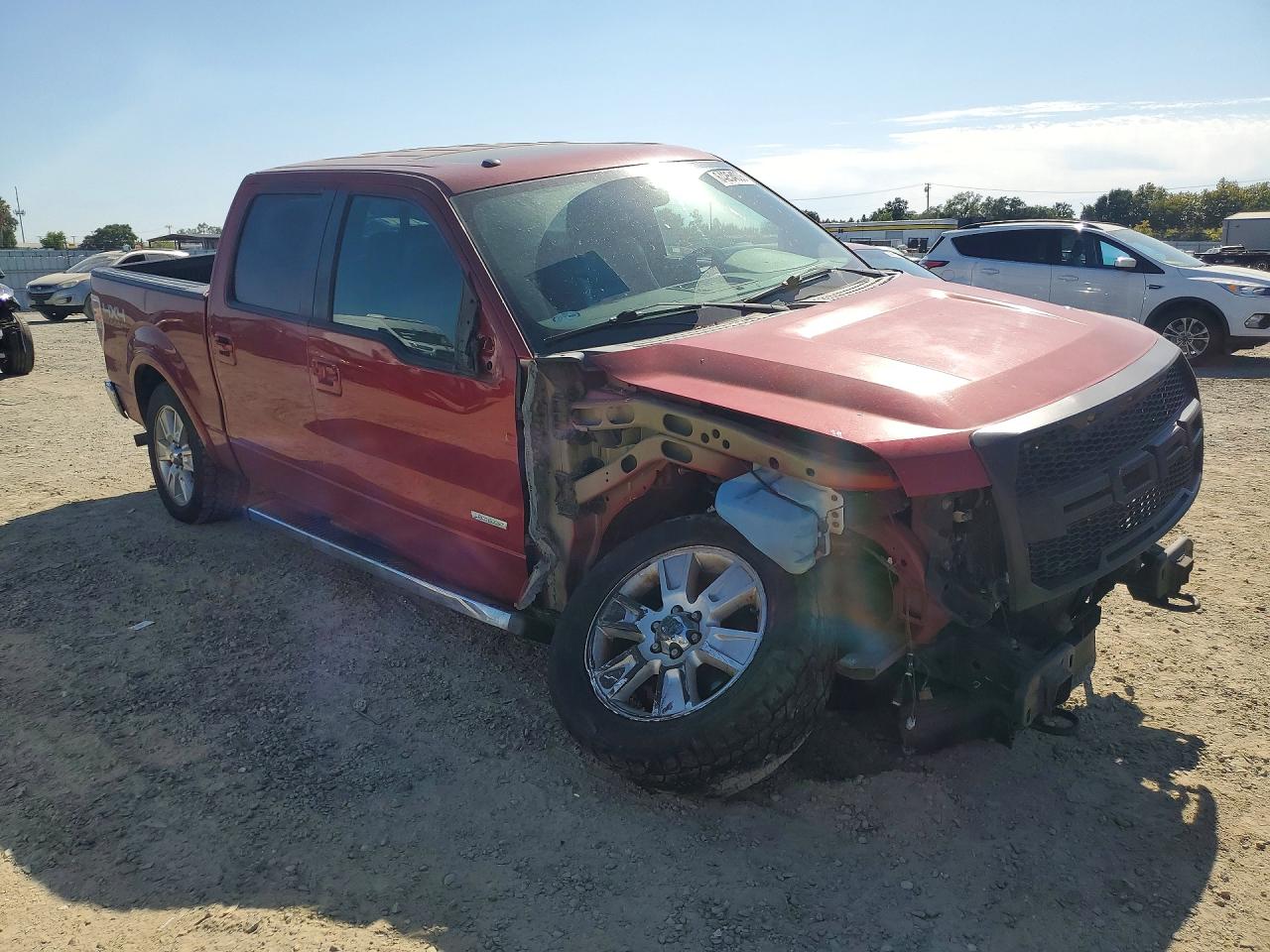 2013 Ford F150 Supercrew Red vin: 1FTFW1ET8DKE23985