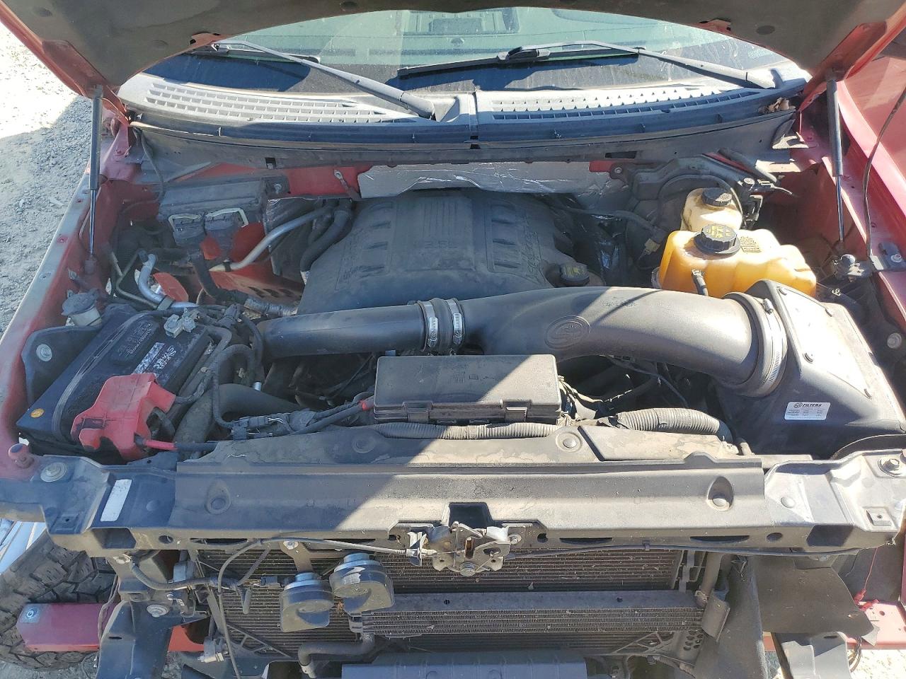 2013 Ford F150 Supercrew Red vin: 1FTFW1ET8DKE23985