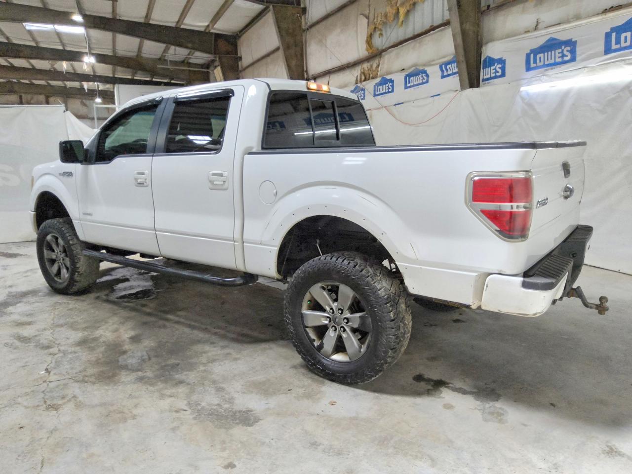 2013 Ford F150 Supercrew White vin: 1FTFW1ET8DKE32279