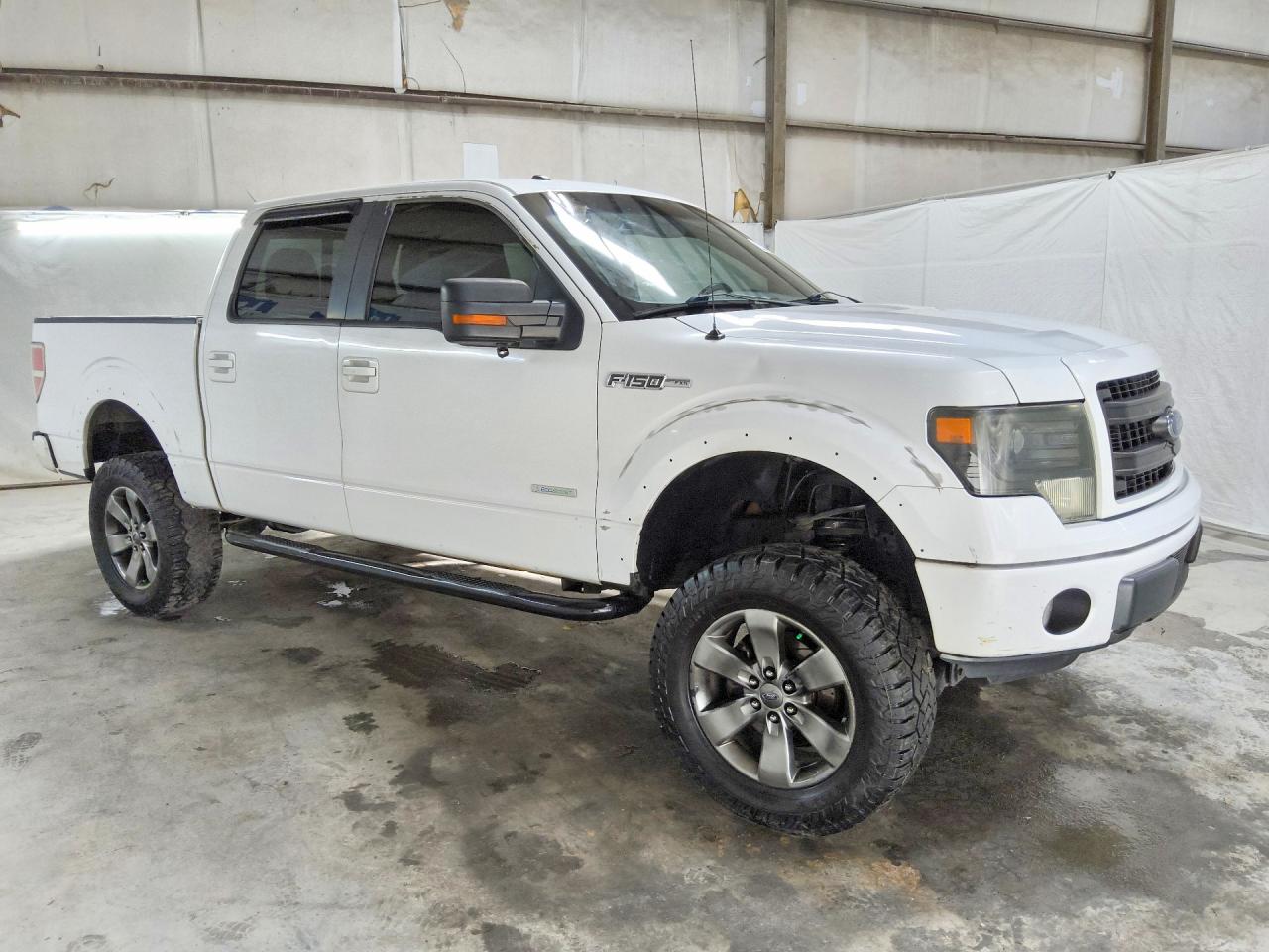 2013 Ford F150 Supercrew White vin: 1FTFW1ET8DKE32279