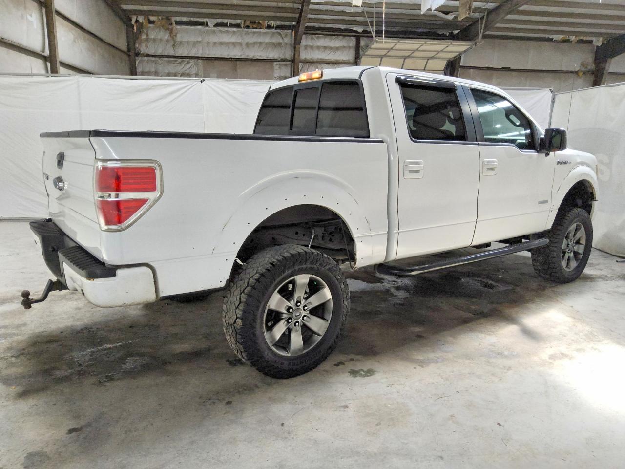 2013 Ford F150 Supercrew White vin: 1FTFW1ET8DKE32279