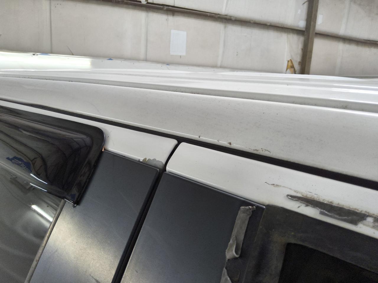 2013 Ford F150 Supercrew White vin: 1FTFW1ET8DKE32279 Damage: Right Rear Door, Peeling, 1 To 2 Inches