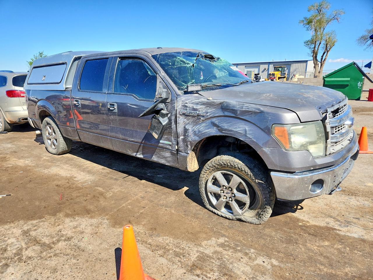 2013 Ford F150 Supercrew Tan vin: 1FTFW1ET8DKE56873