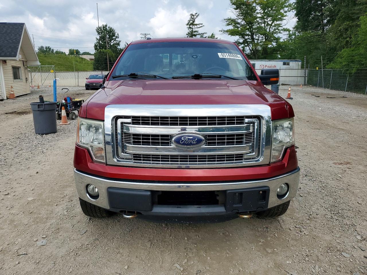 2013 Ford F150 Supercrew Red vin: 1FTFW1ET8DKE60177