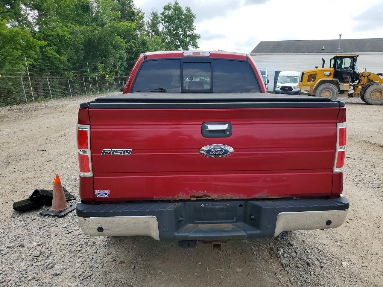 2013 Ford F150 Supercrew Red vin: 1FTFW1ET8DKE60177