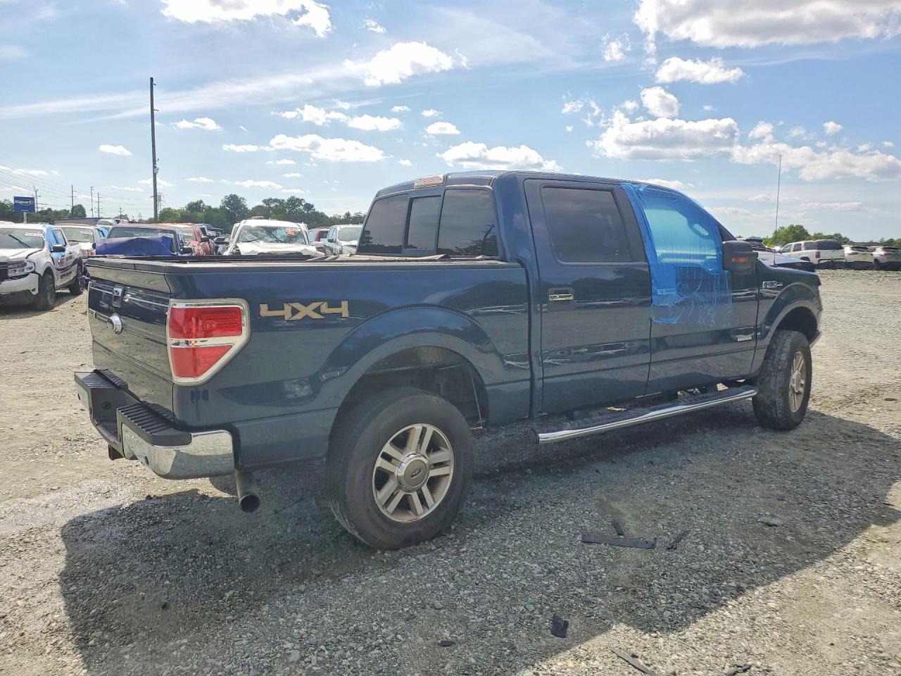 2013 Ford F150 Supercrew Blue vin: 1FTFW1ET8DKF46184