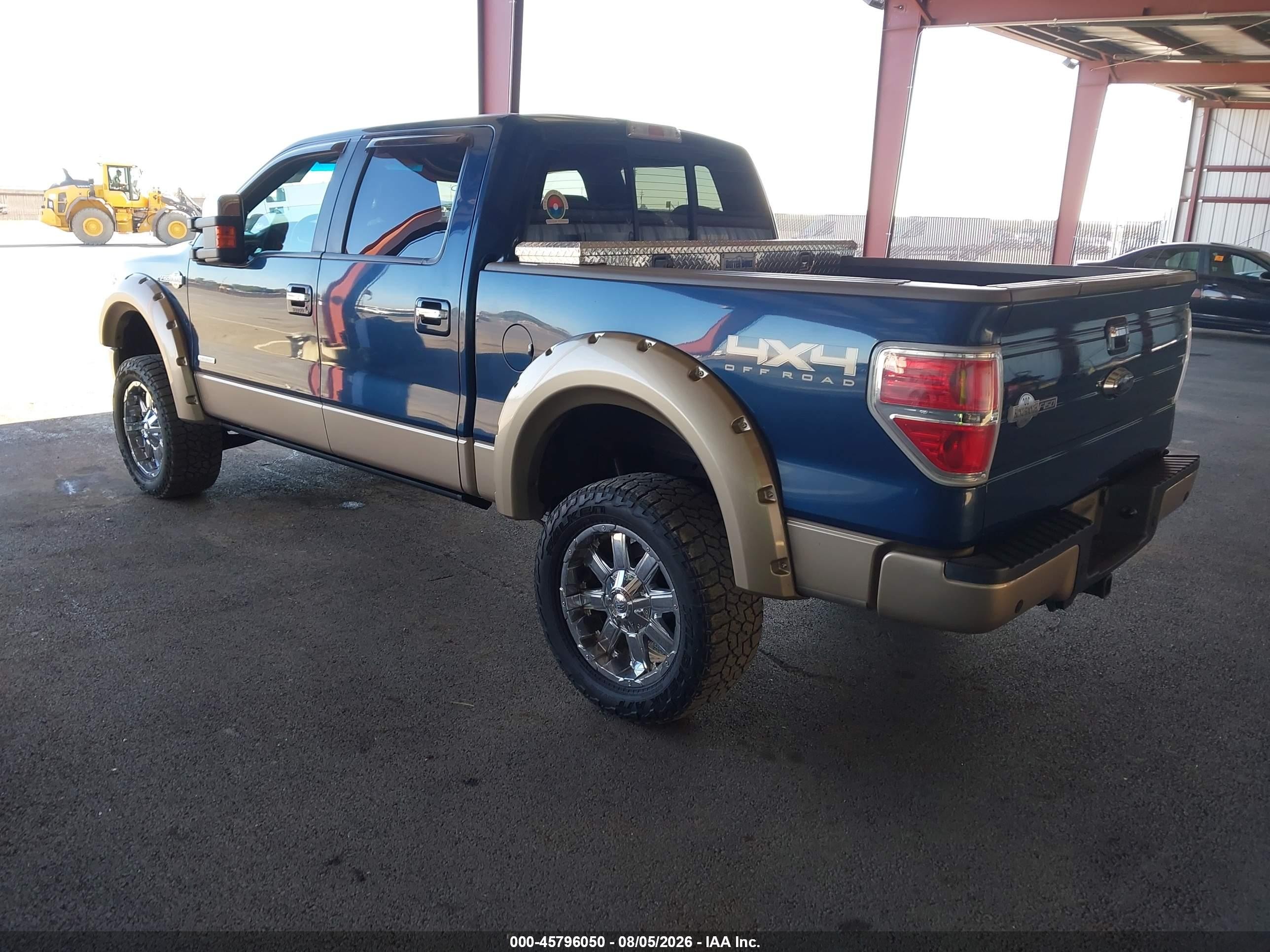 2013 Ford F-150 King Ranch Blue vin: 1FTFW1ET8DKF50378