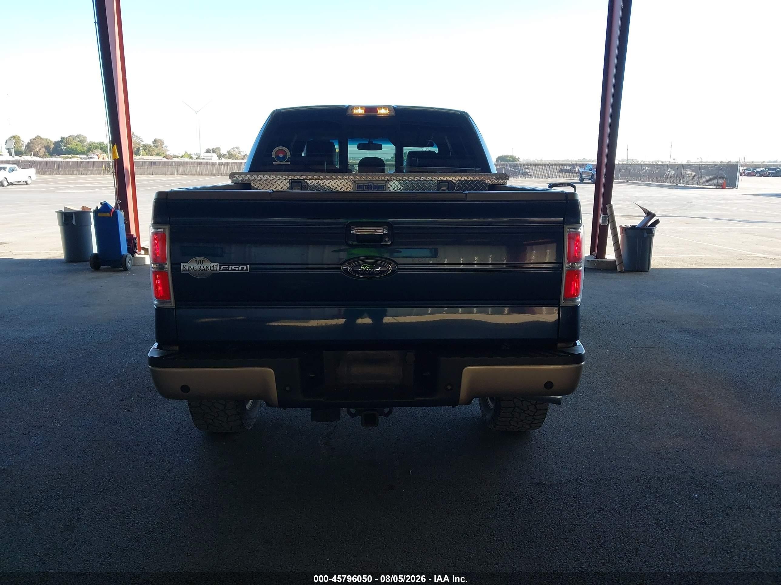 2013 Ford F-150 King Ranch Blue vin: 1FTFW1ET8DKF50378