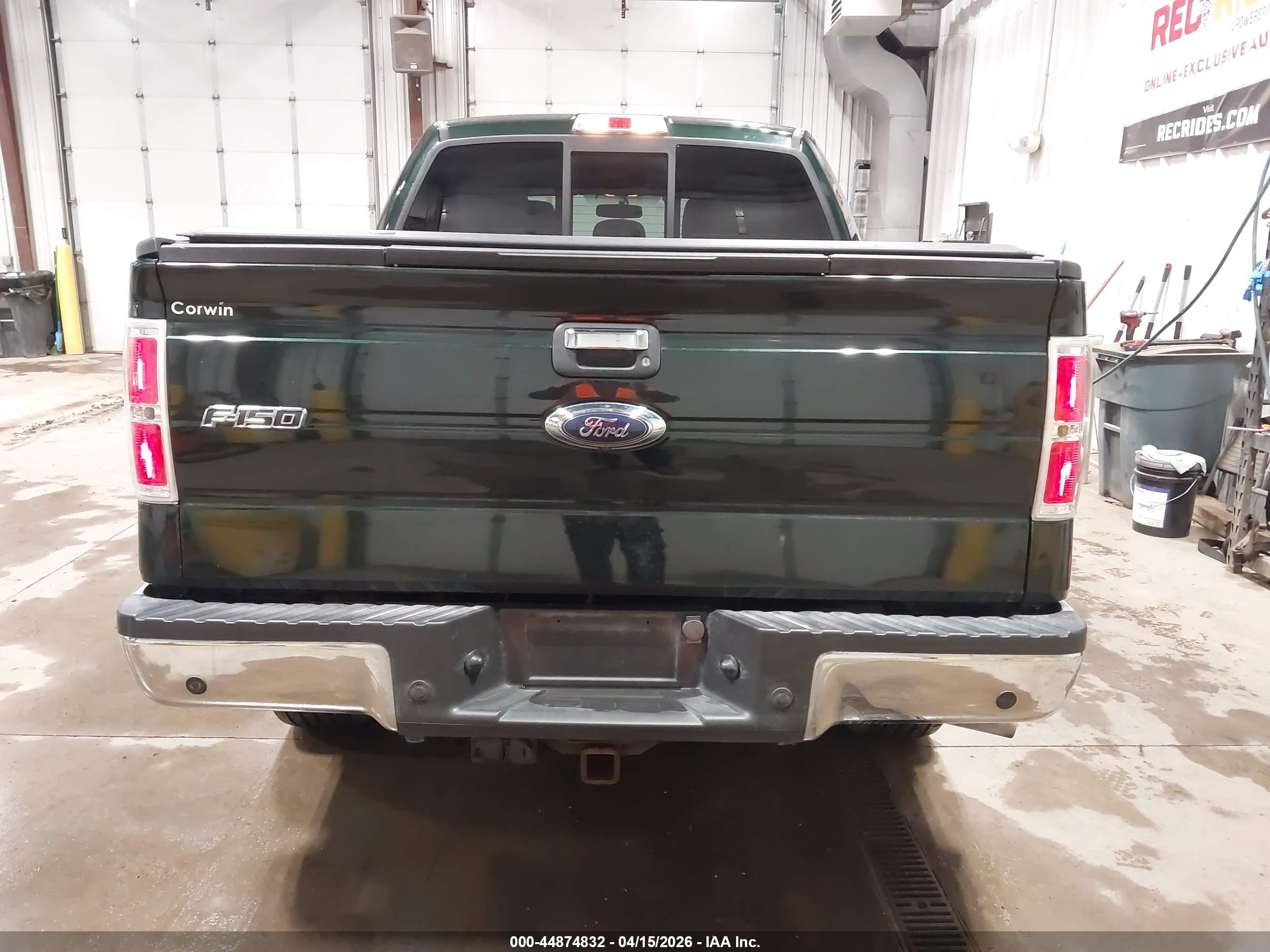 2013 Ford F-150 Xlt Green vin: 1FTFW1ET8DKF96602