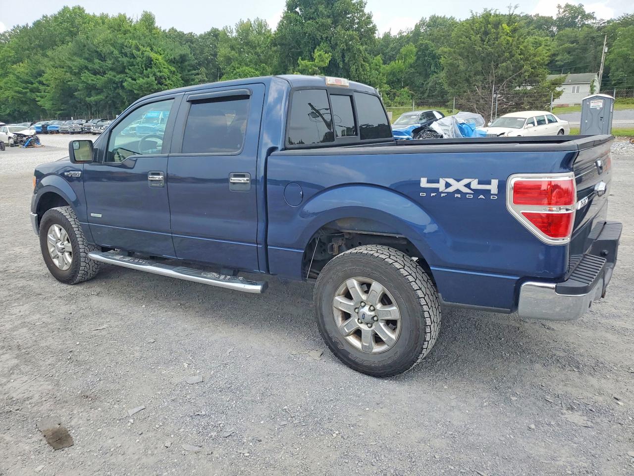 2013 Ford F150 Supercrew Синий vin: 1FTFW1ET8DKG20090