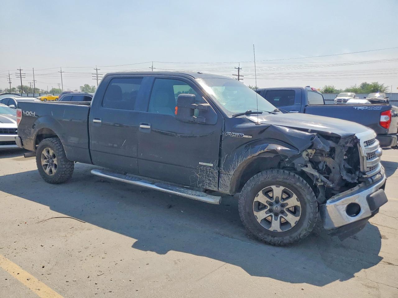 2013 Ford F150 Supercrew Black vin: 1FTFW1ET8DKG50271