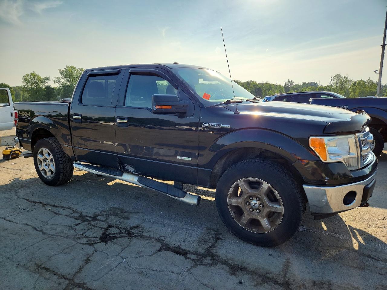 2014 Ford F150 Supercrew Black vin: 1FTFW1ET8EFA08529