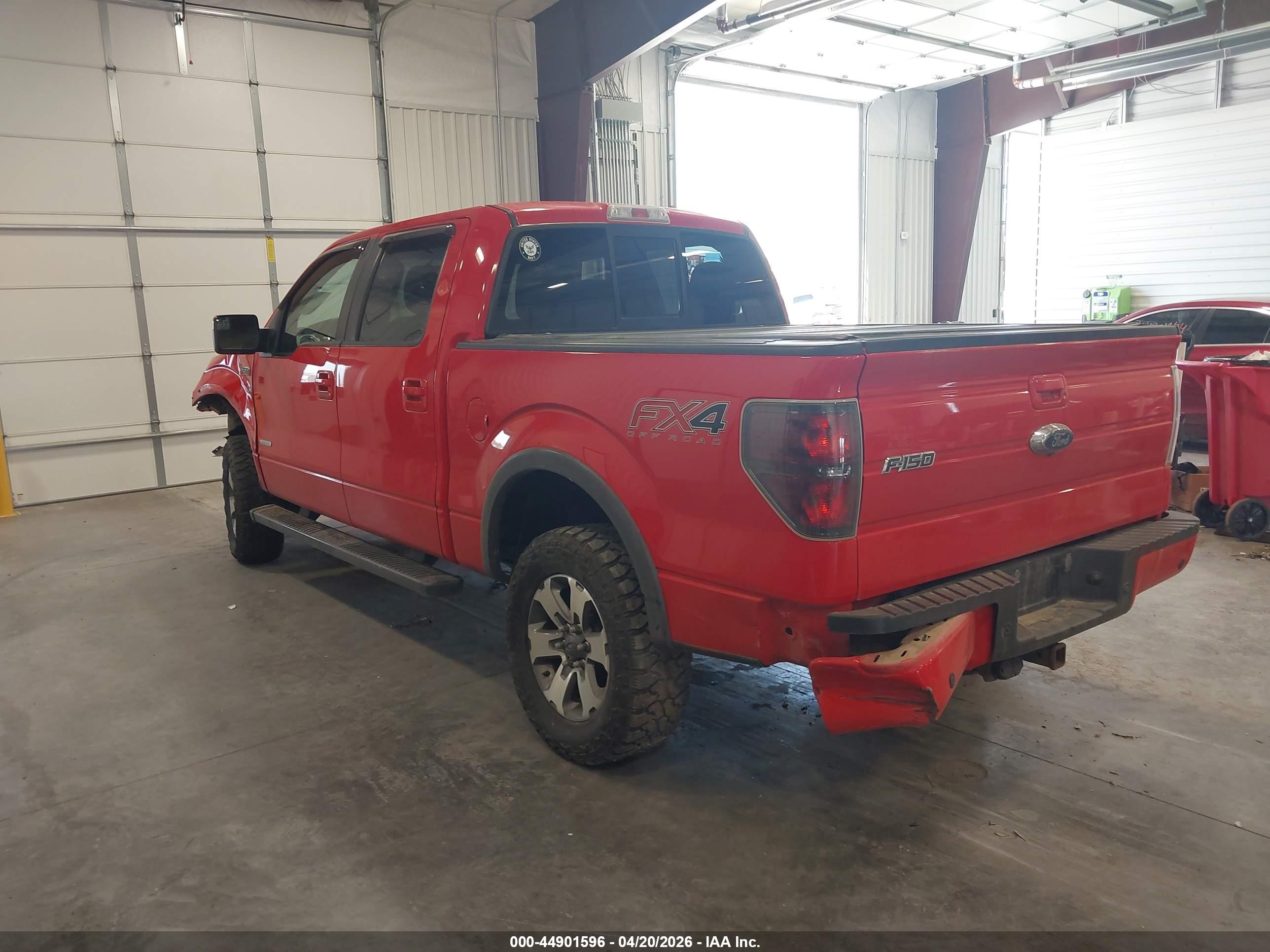 2014 Ford F-150 Fx4 Red vin: 1FTFW1ET8EFA33950