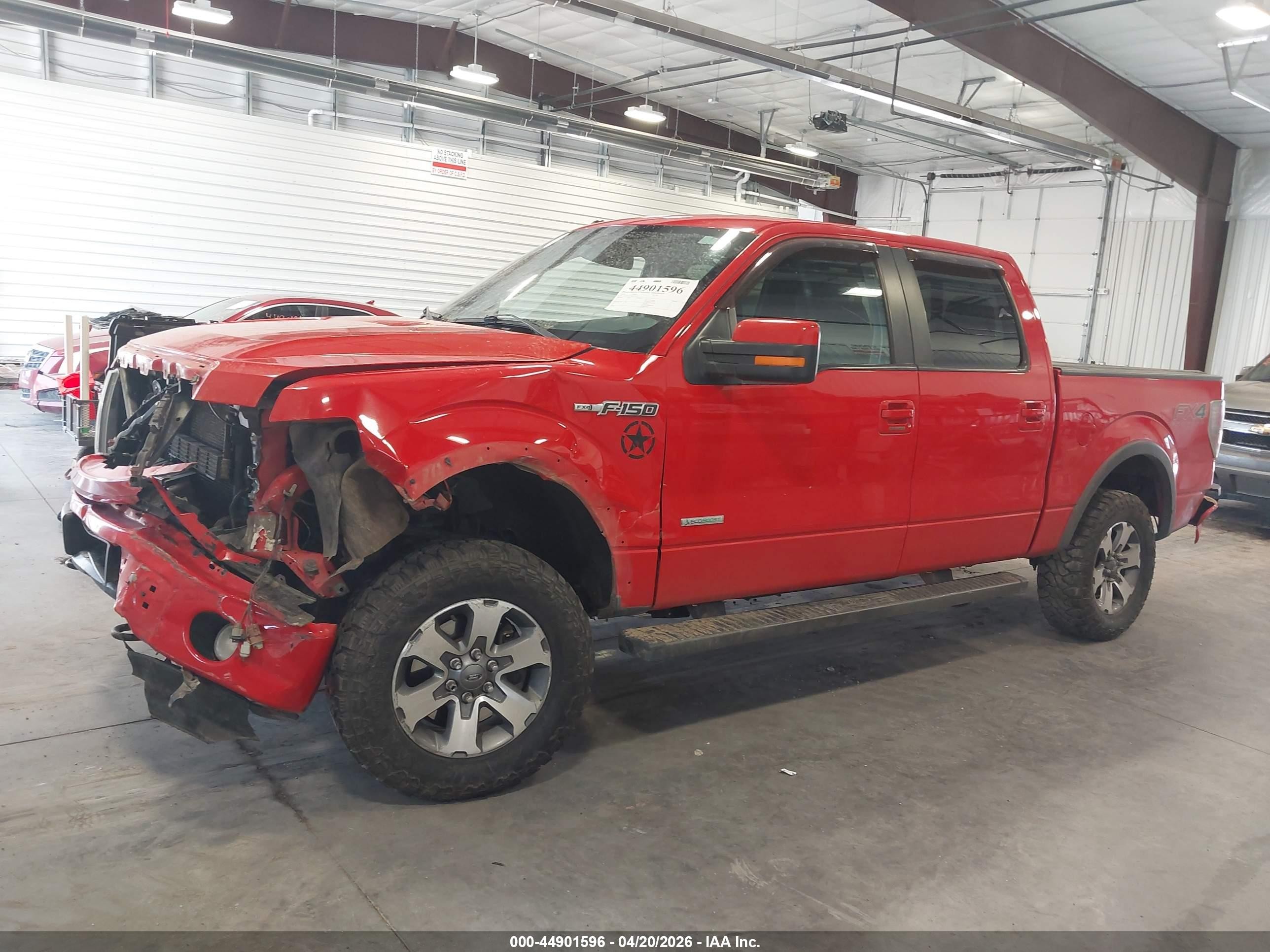 2014 Ford F-150 Fx4 Red vin: 1FTFW1ET8EFA33950