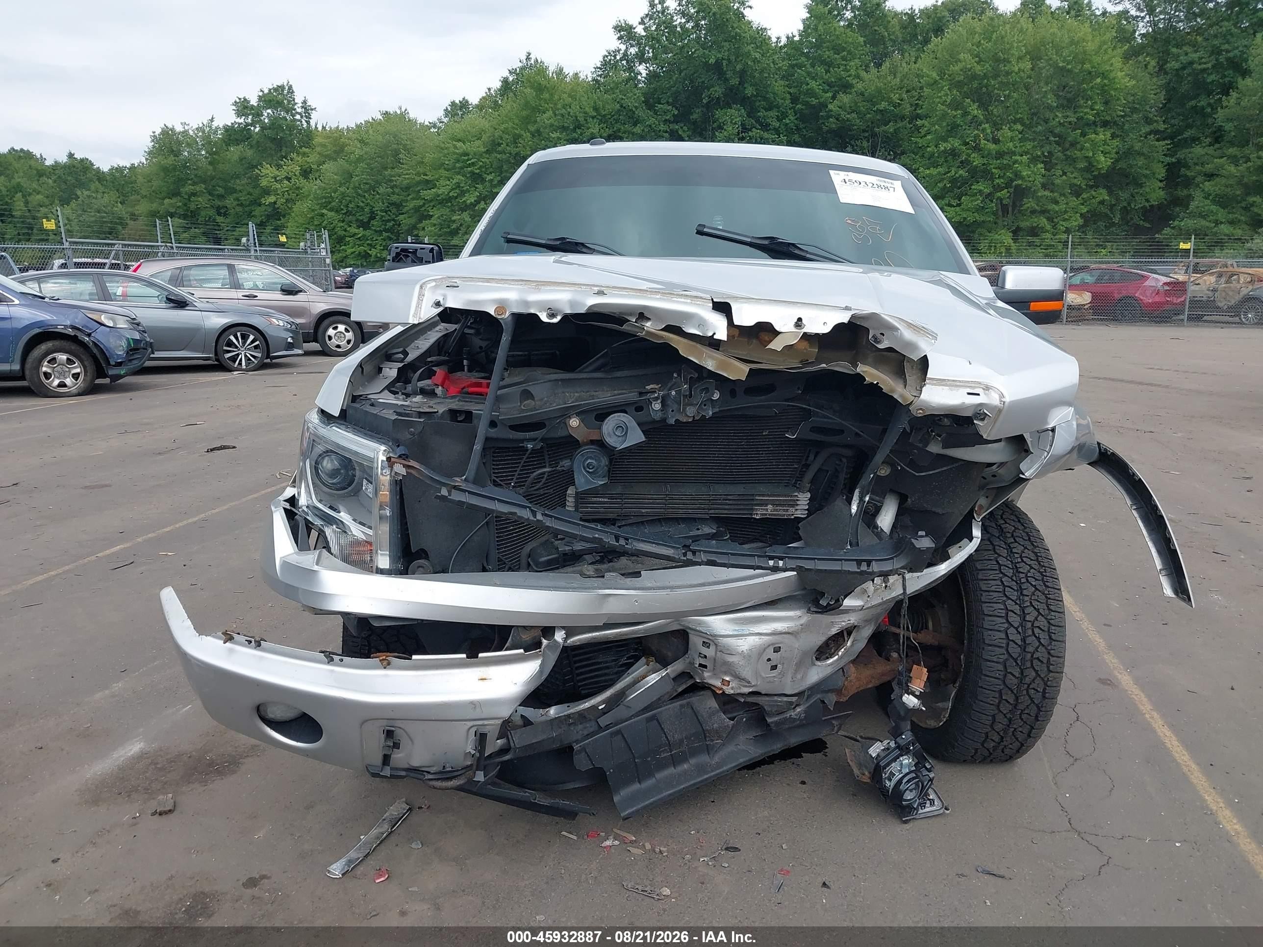 2014 Ford F-150 Limited Silver vin: 1FTFW1ET8EFA40221