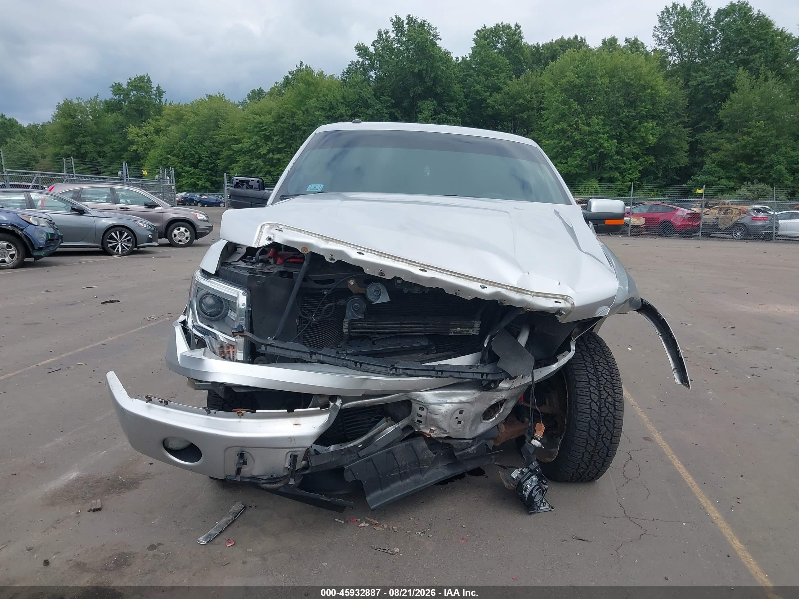 2014 Ford F-150 Limited Silver vin: 1FTFW1ET8EFA40221