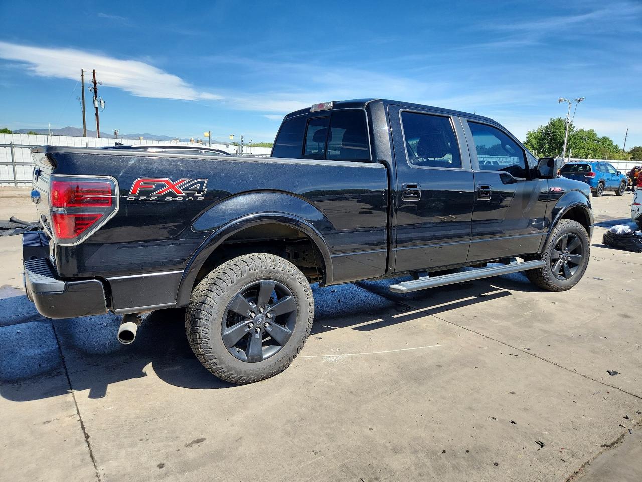 2014 Ford F150 Supercrew Black vin: 1FTFW1ET8EFA70030