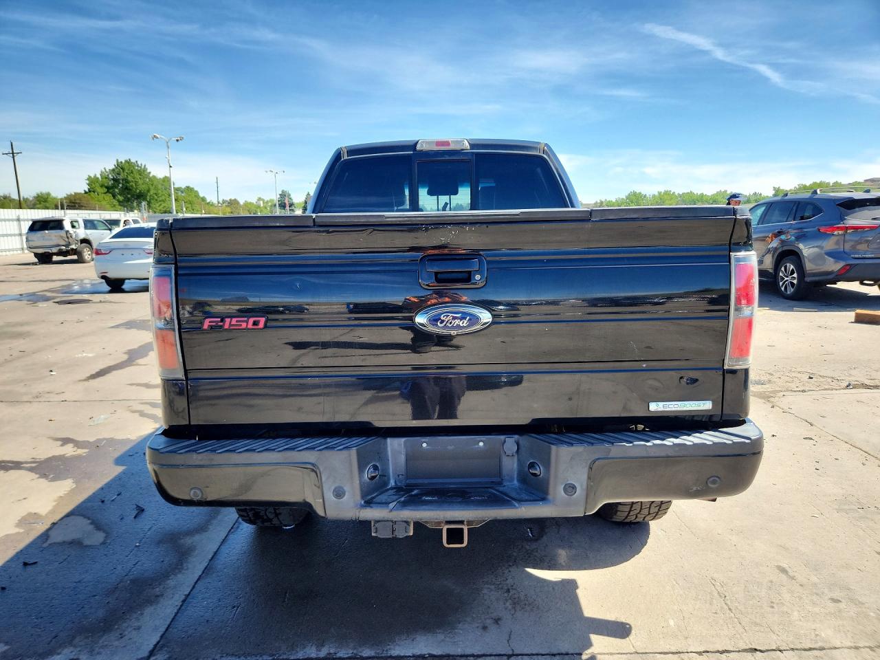 2014 Ford F150 Supercrew Black vin: 1FTFW1ET8EFA70030