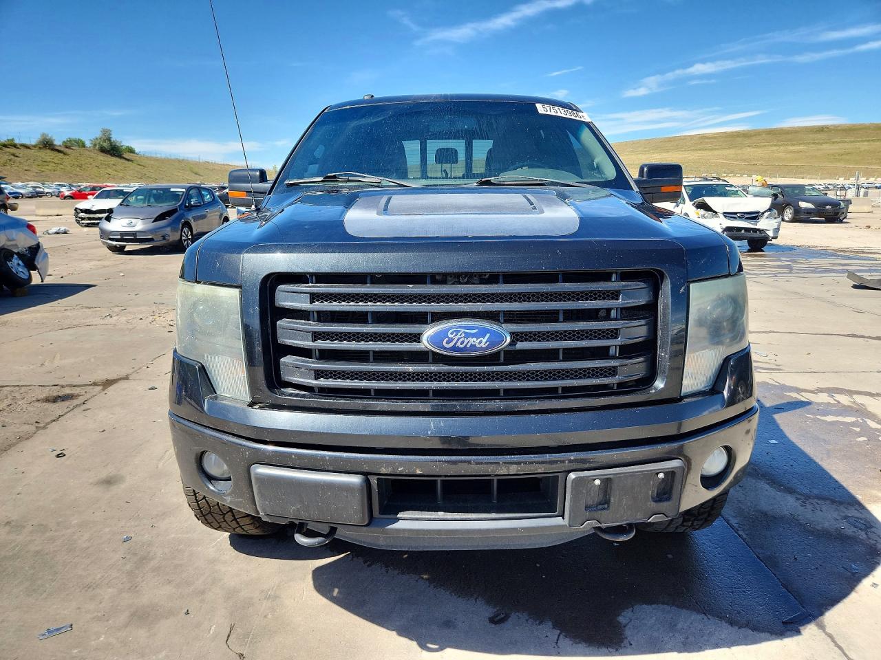 2014 Ford F150 Supercrew Black vin: 1FTFW1ET8EFA70030