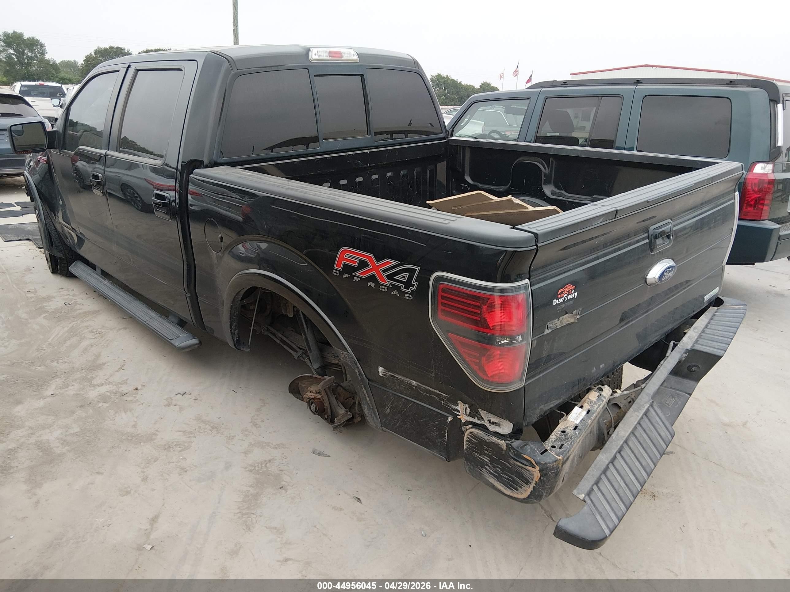 2014 Ford F-150 Fx4 Black vin: 1FTFW1ET8EFA70125