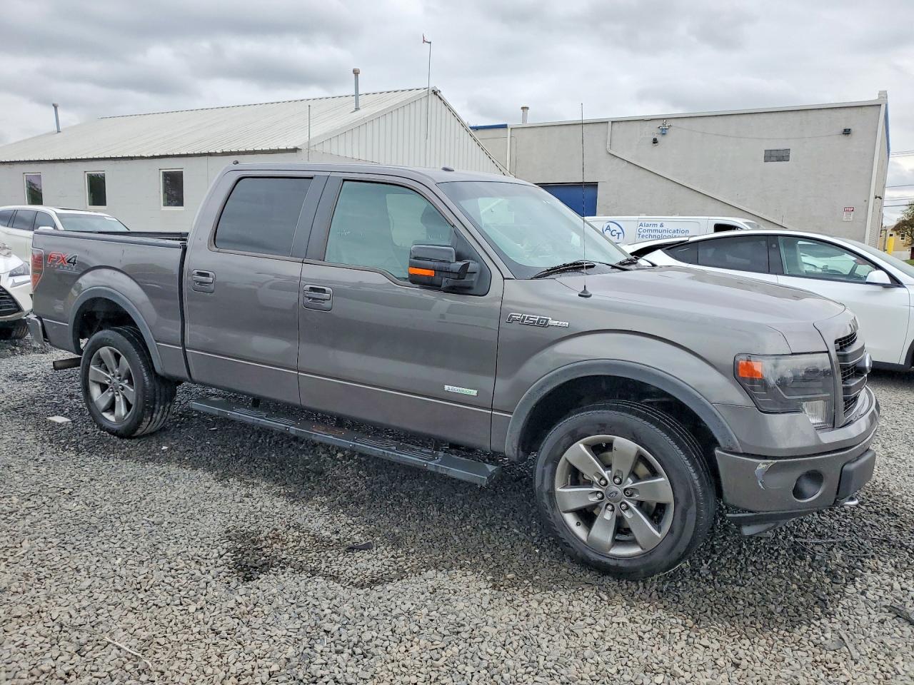 2014 Ford F150 Supercrew Gray vin: 1FTFW1ET8EFA99298