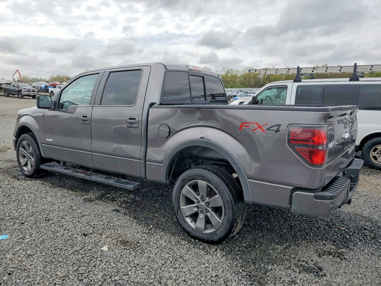 2014 Ford F150 Supercrew Gray vin: 1FTFW1ET8EFA99298