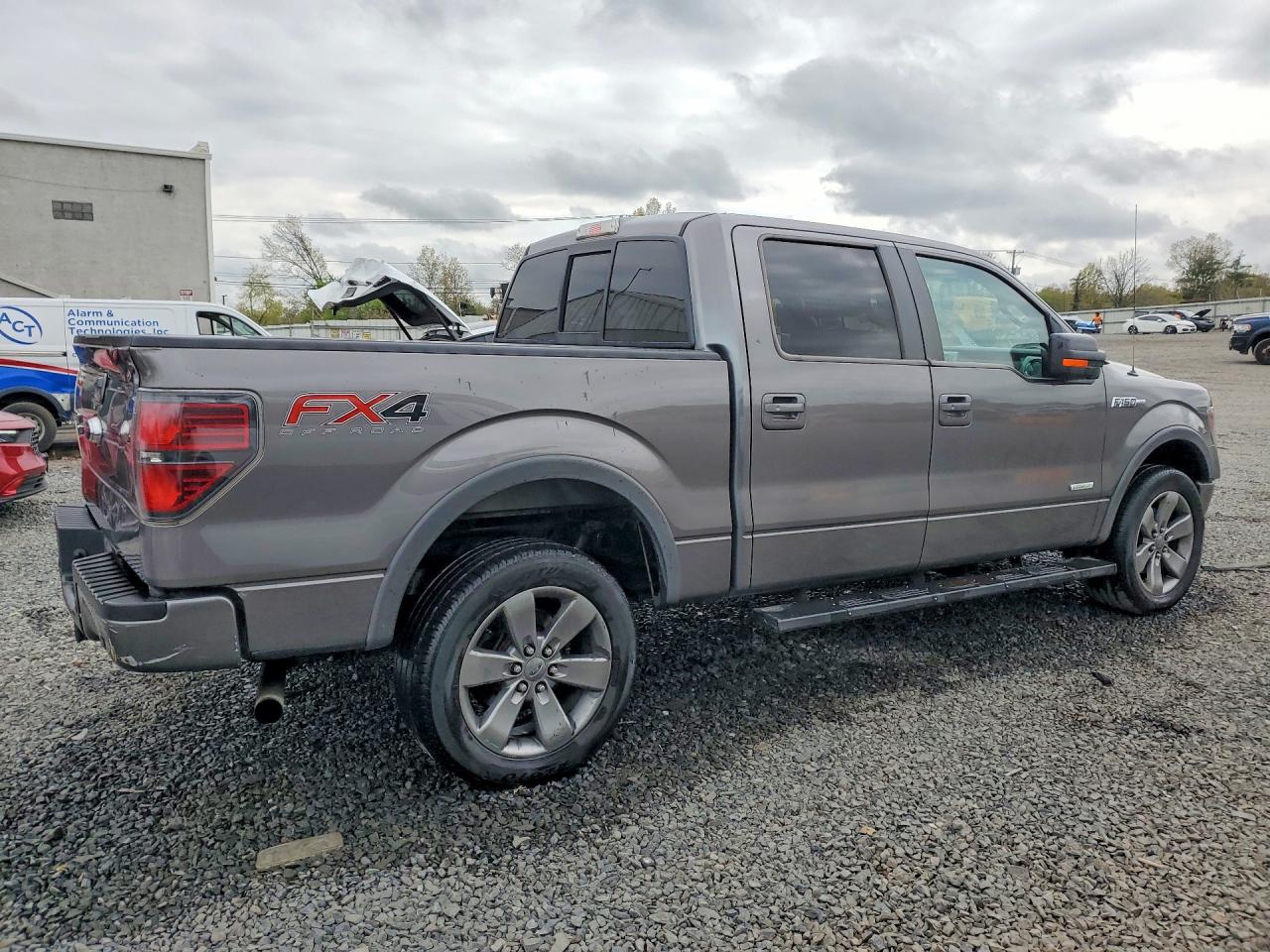 2014 Ford F150 Supercrew Gray vin: 1FTFW1ET8EFA99298