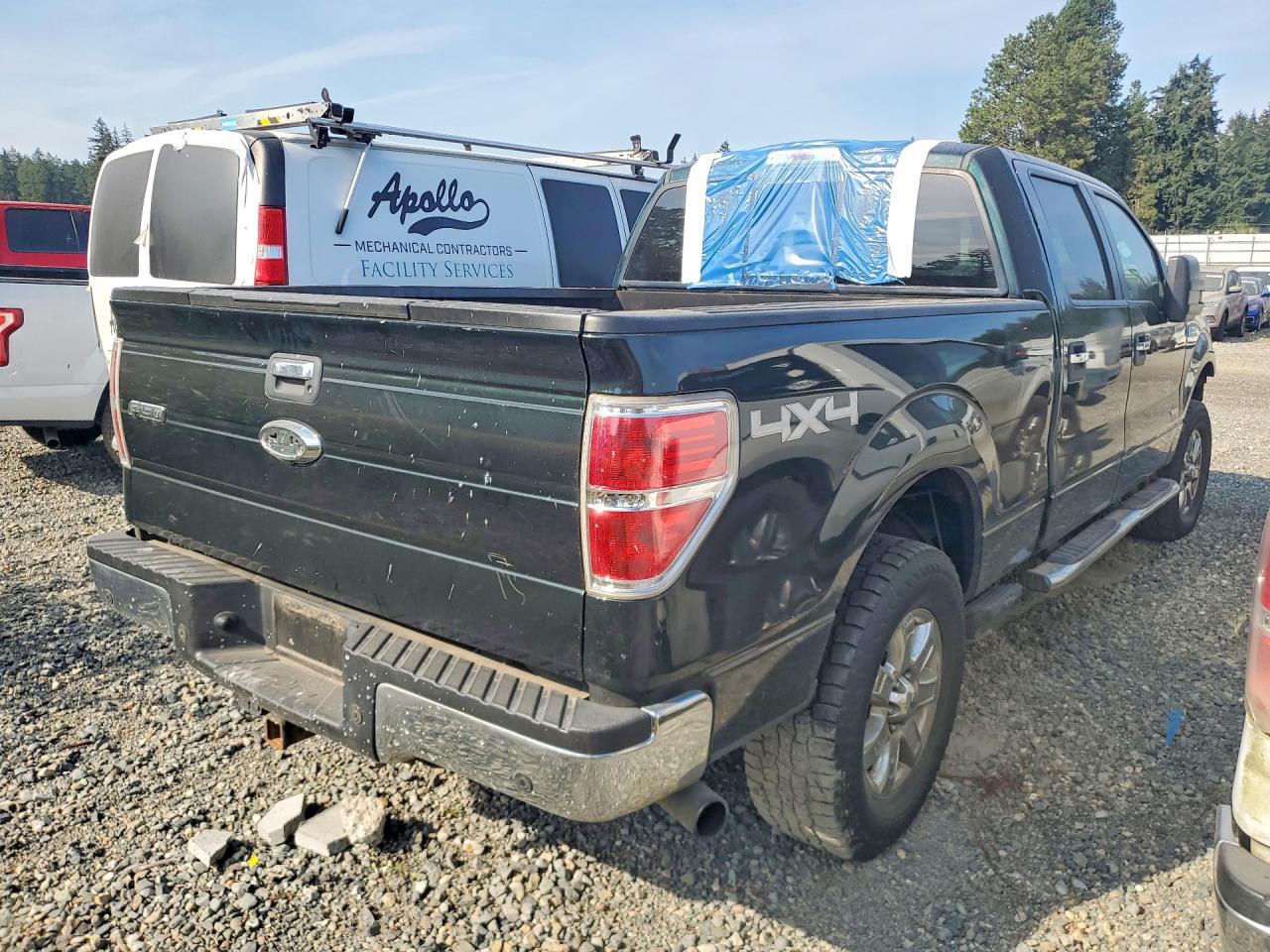 2014 Ford F150 Supercrew Зеленый vin: 1FTFW1ET8EFB02068