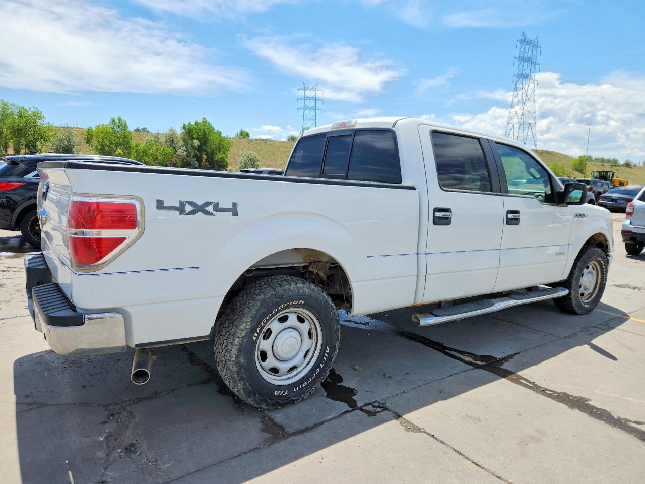 2014 Ford F150 Supercrew White vin: 1FTFW1ET8EFB30131