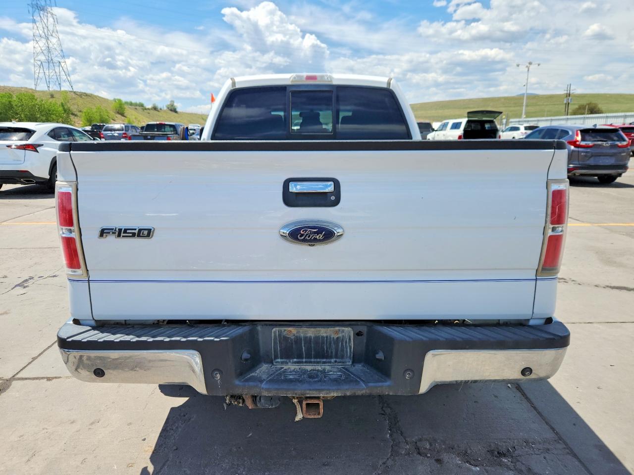 2014 Ford F150 Supercrew White vin: 1FTFW1ET8EFB30131