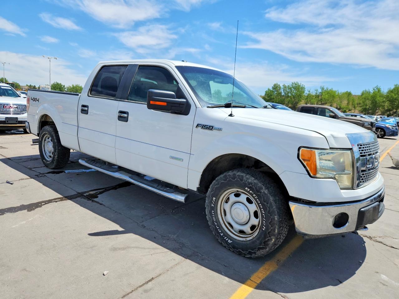 2014 Ford F150 Supercrew White vin: 1FTFW1ET8EFB30131