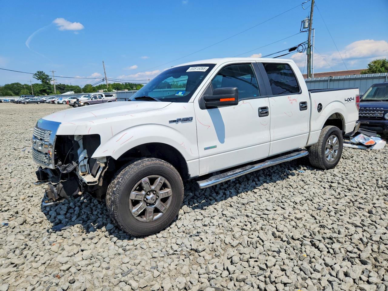 2014 Ford F150 Supercrew White vin: 1FTFW1ET8EFB65932