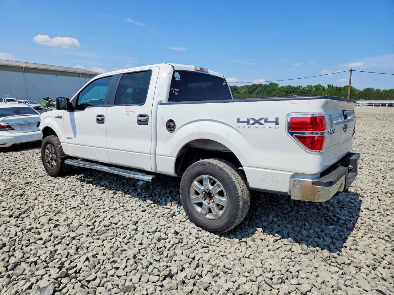 2014 Ford F150 Supercrew White vin: 1FTFW1ET8EFB65932