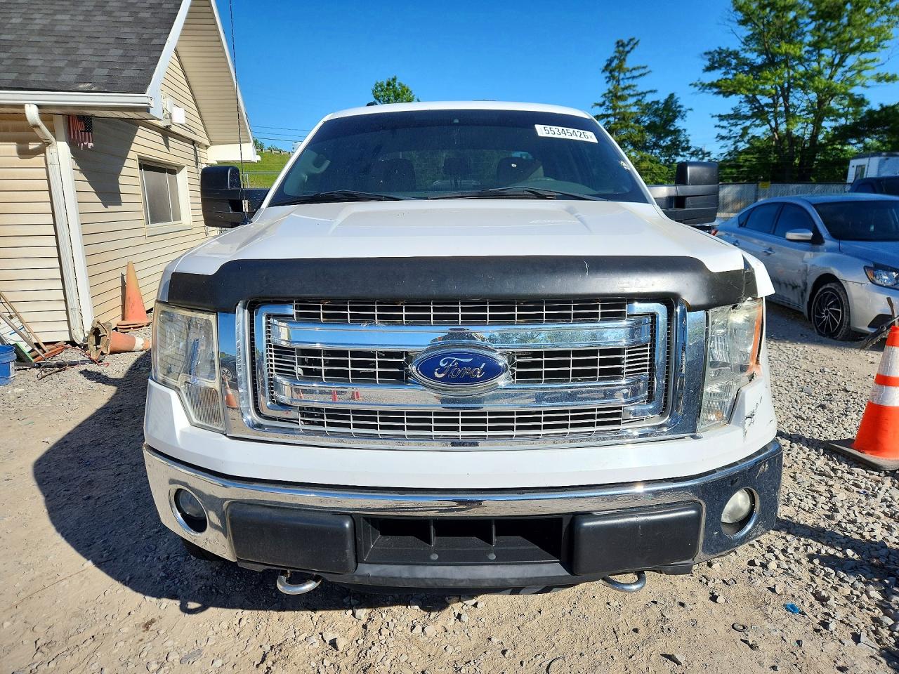 2014 Ford F150 Supercrew White vin: 1FTFW1ET8EFB96677