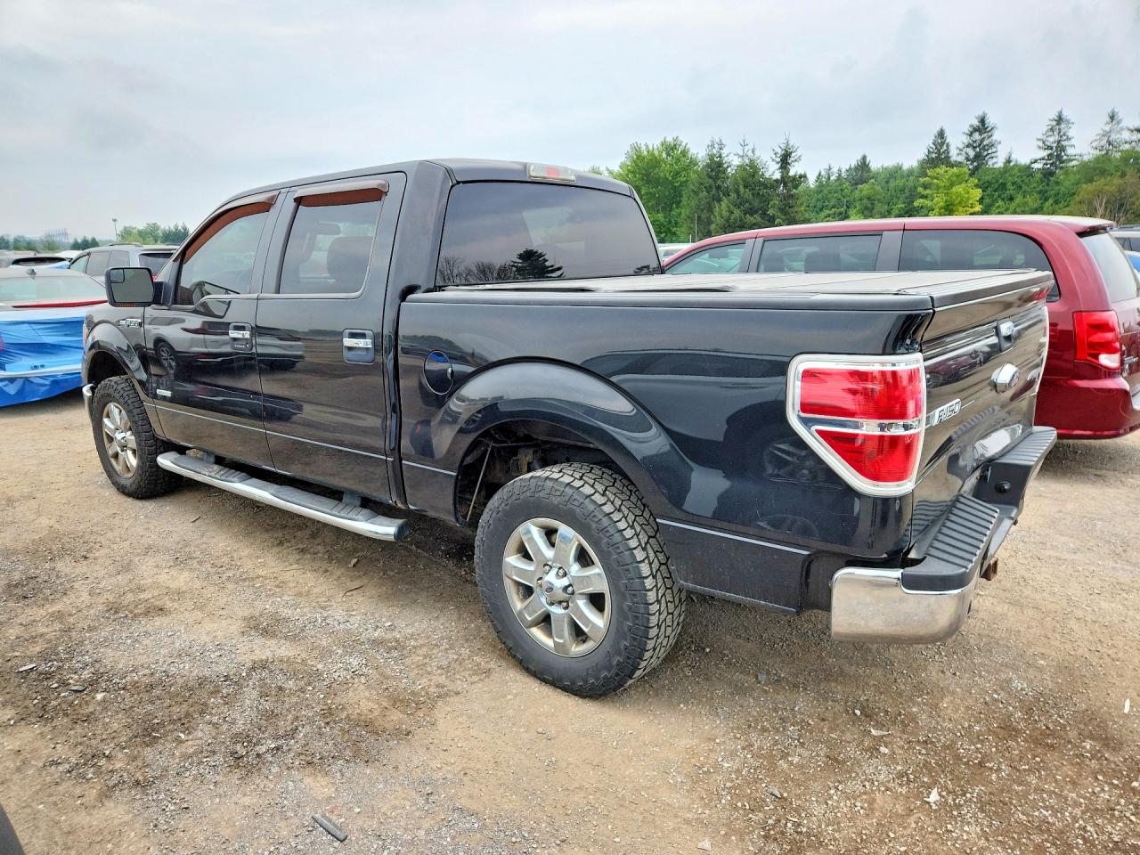 2014 Ford F150 Supercrew Black vin: 1FTFW1ET8EFC19407