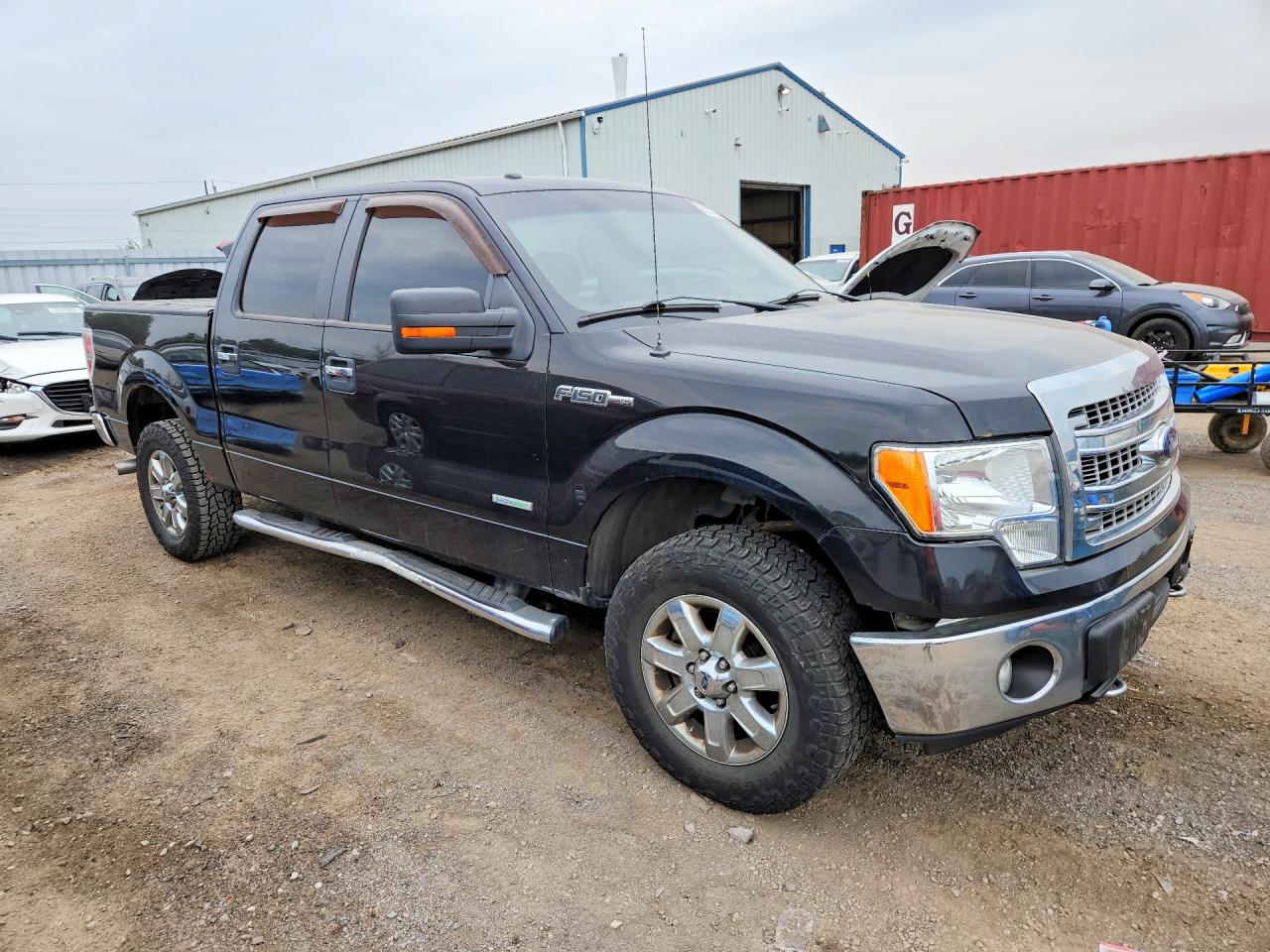 2014 Ford F150 Supercrew Black vin: 1FTFW1ET8EFC19407