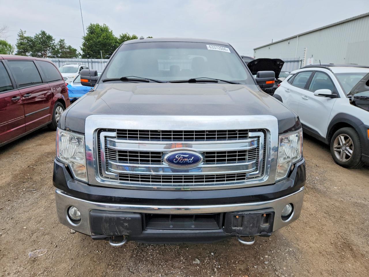 2014 Ford F150 Supercrew Black vin: 1FTFW1ET8EFC19407