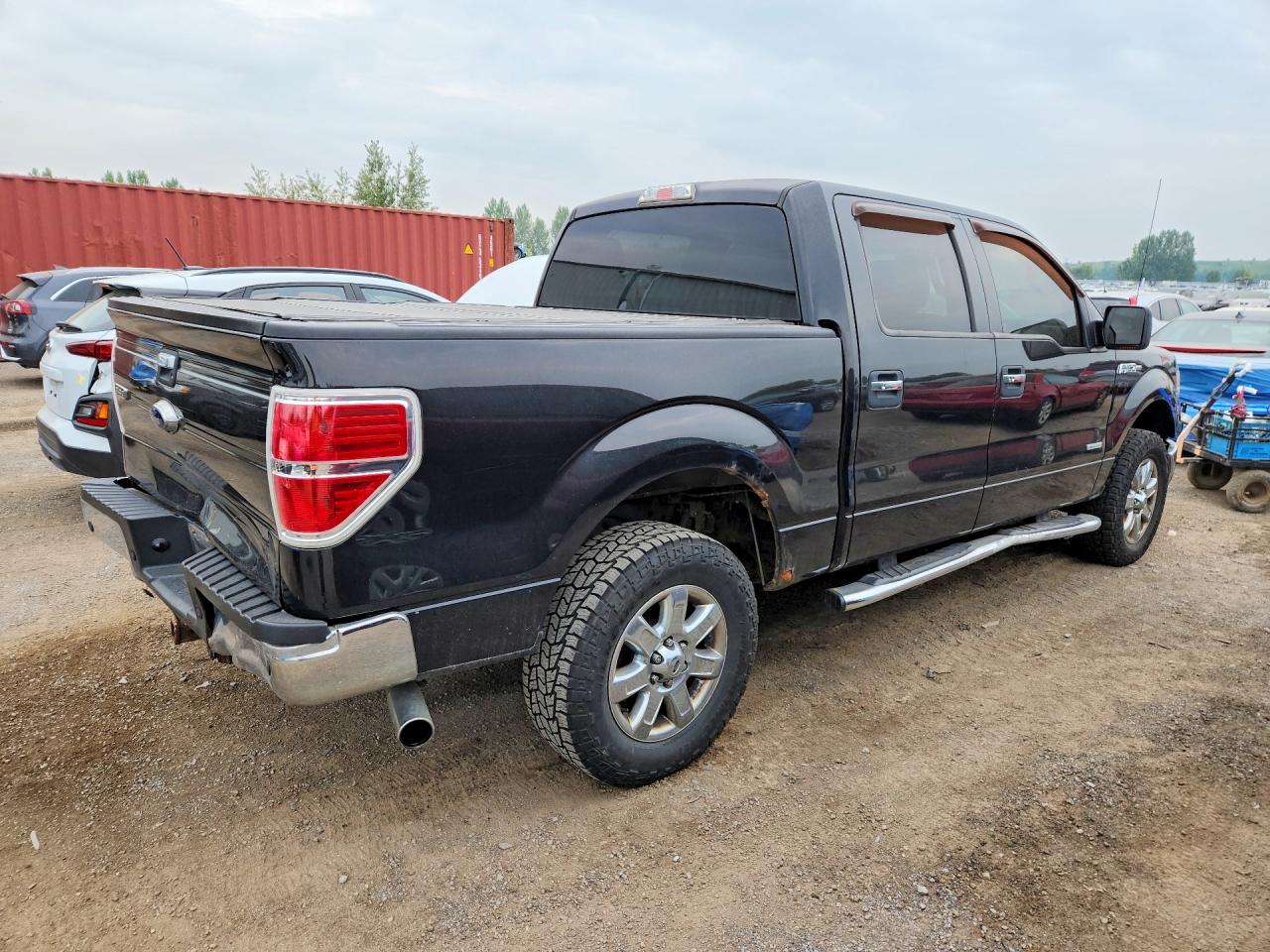 2014 Ford F150 Supercrew Black vin: 1FTFW1ET8EFC19407