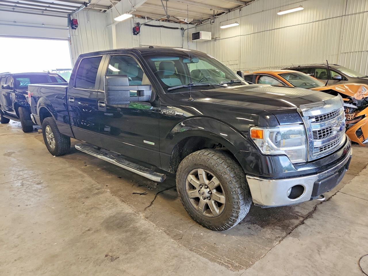2014 Ford F150 Supercrew Black vin: 1FTFW1ET8EFC53766