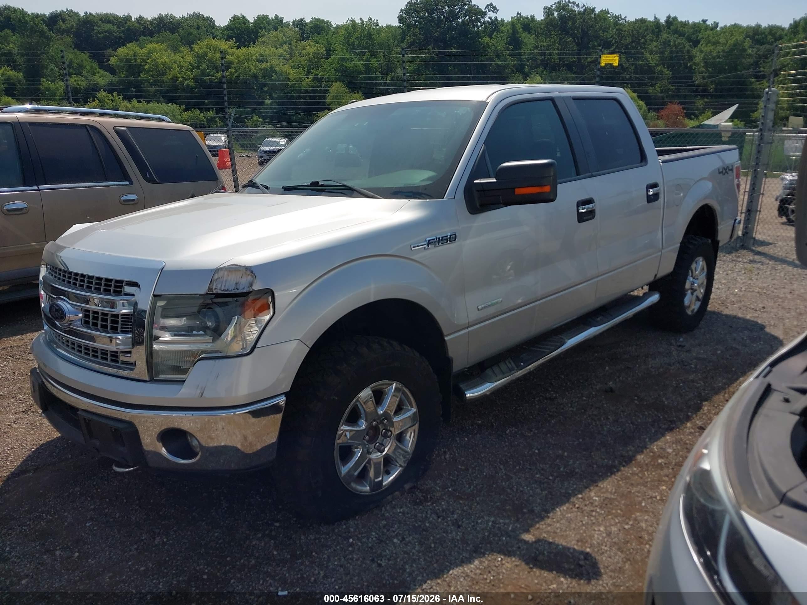 2014 Ford F-150 Xlt Silver vin: 1FTFW1ET8EFC64749