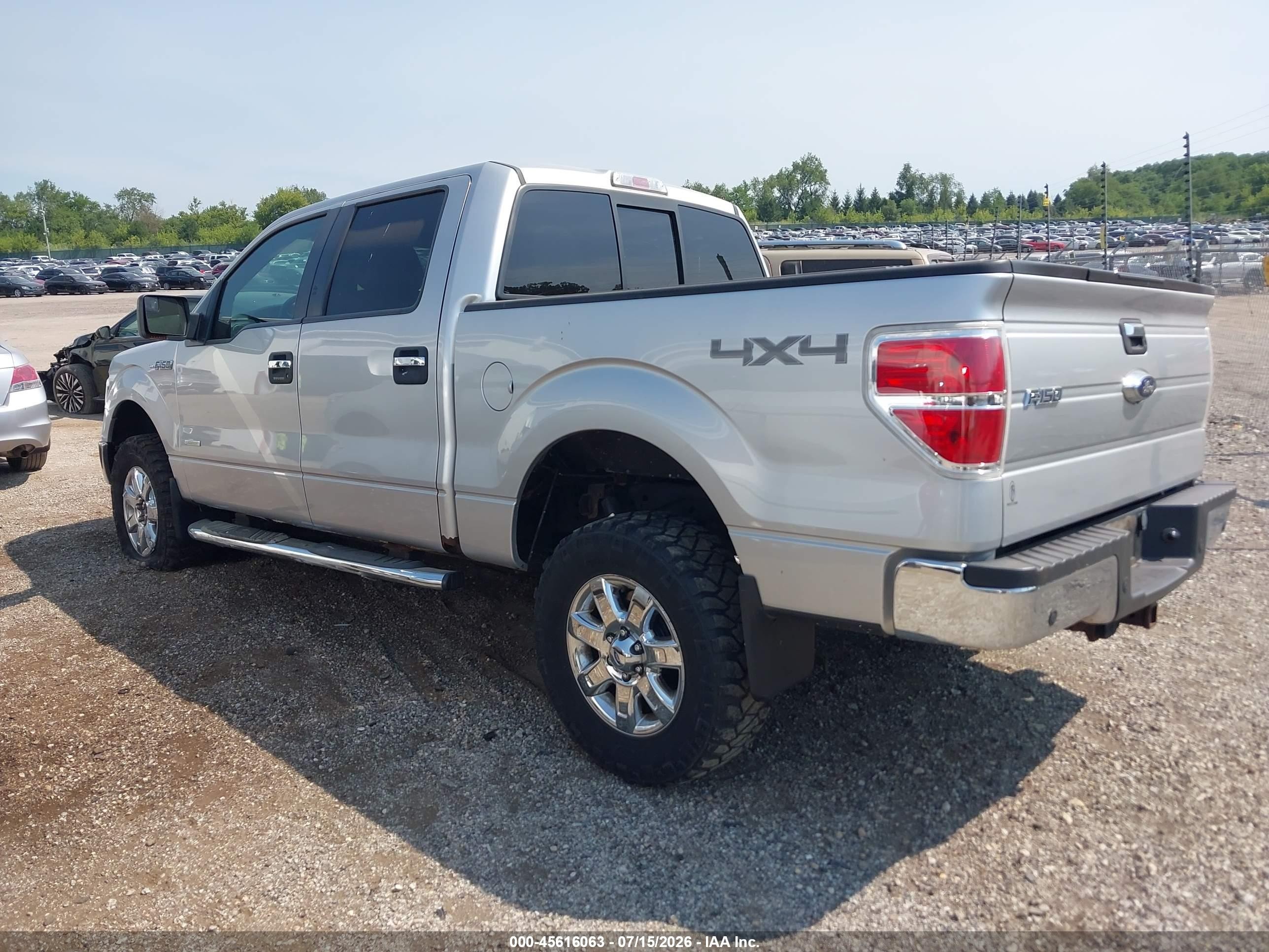 2014 Ford F-150 Xlt Silver vin: 1FTFW1ET8EFC64749