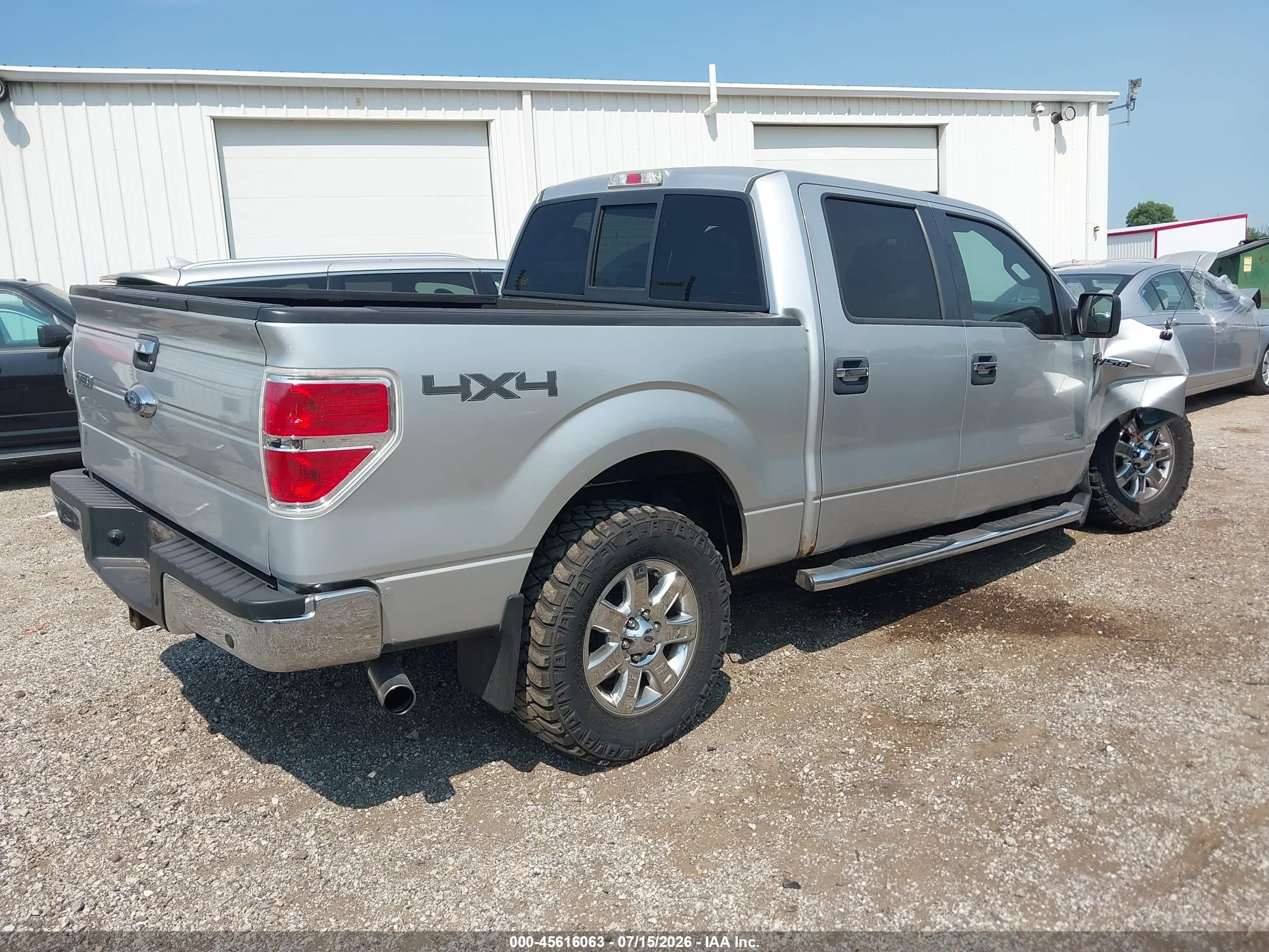 2014 Ford F-150 Xlt Silver vin: 1FTFW1ET8EFC64749