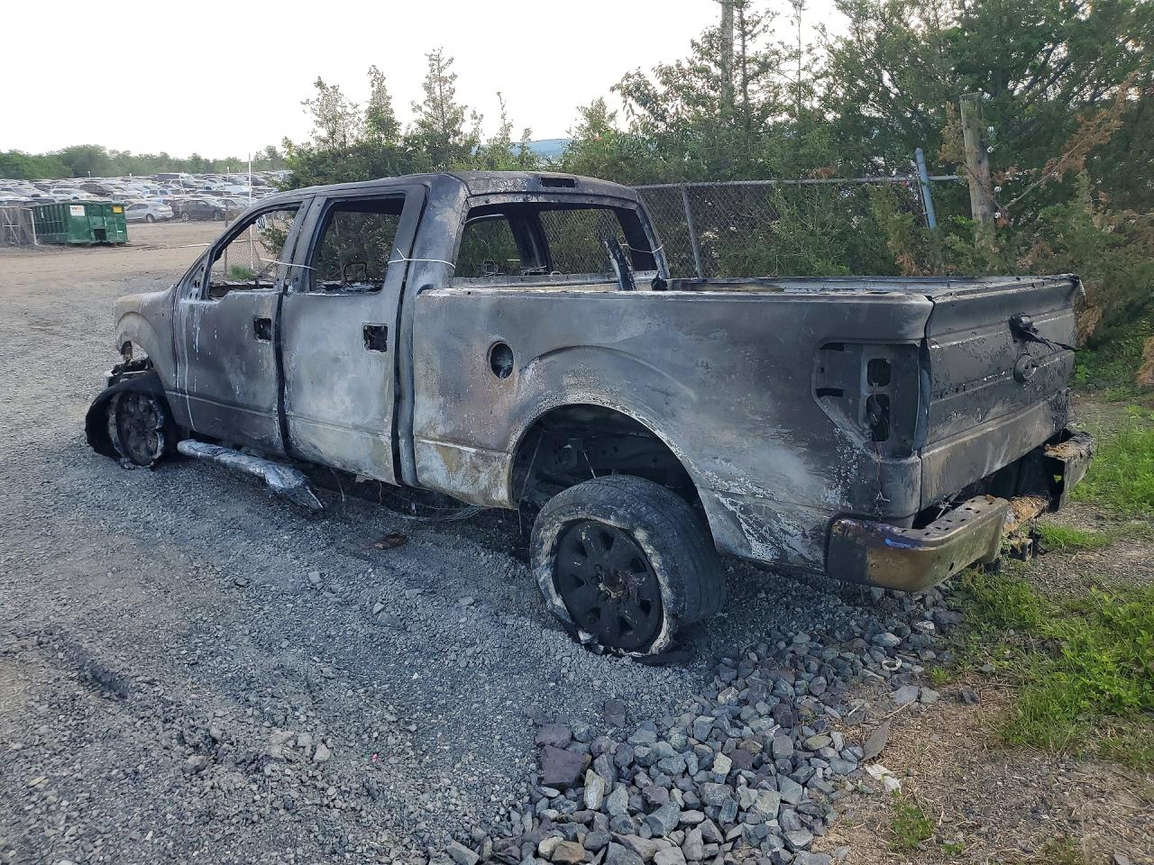 2014 Ford F150 Supercrew Пожар vin: 1FTFW1ET8EFC82667
