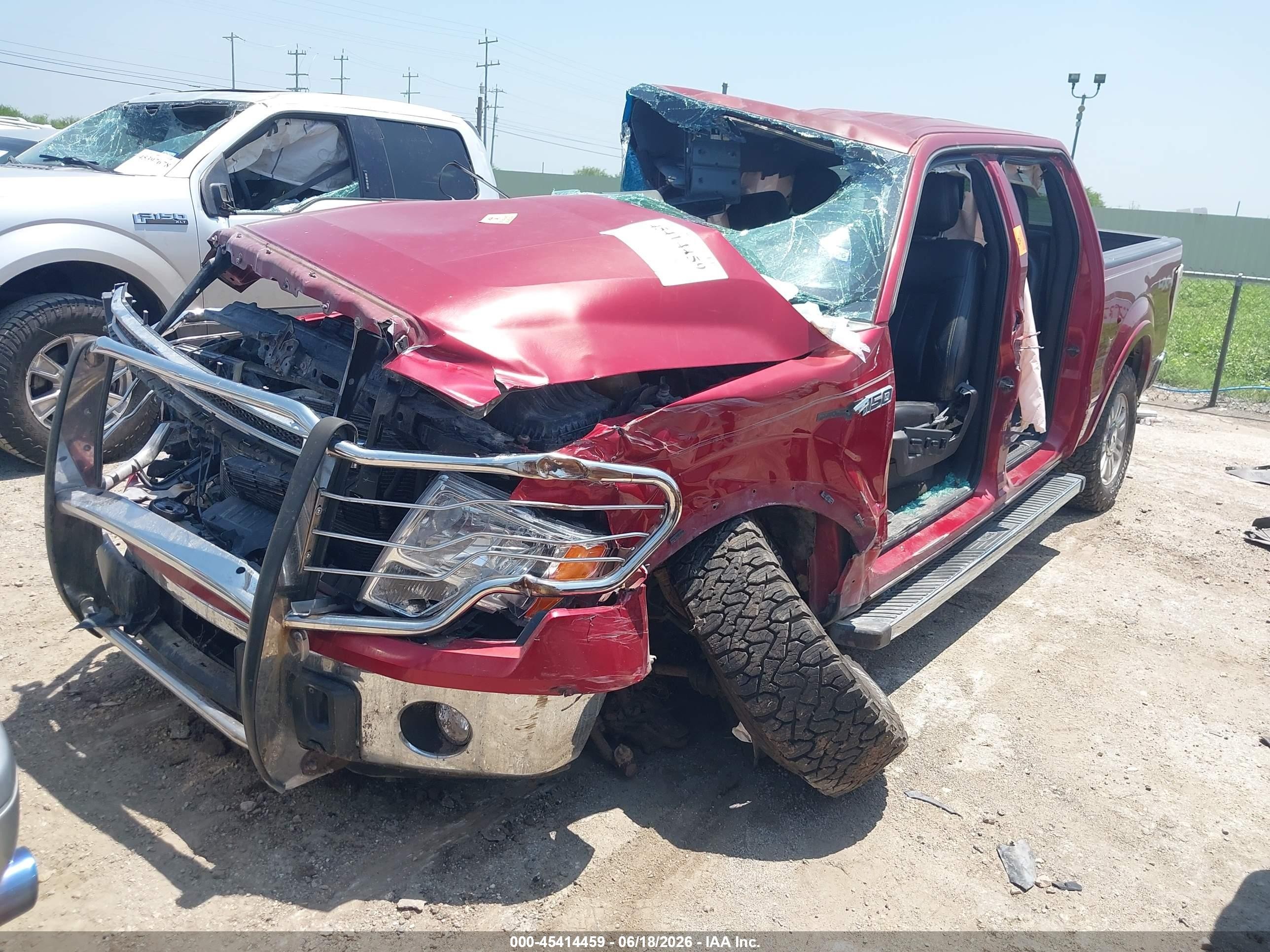 2014 Ford F-150 Fx4/king Ranch/lariat/limited/platinum/xl/xlt Red vin: 1FTFW1ET8EKD09048